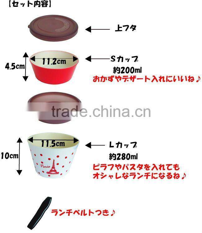 Japanese Soup Cup Healthy eating Laptop Lunch Bento Set