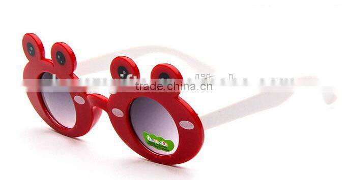 Wholesale Fashion Kids Sunglasses Plastic Eyeglasses Frog Shape Sunglasses