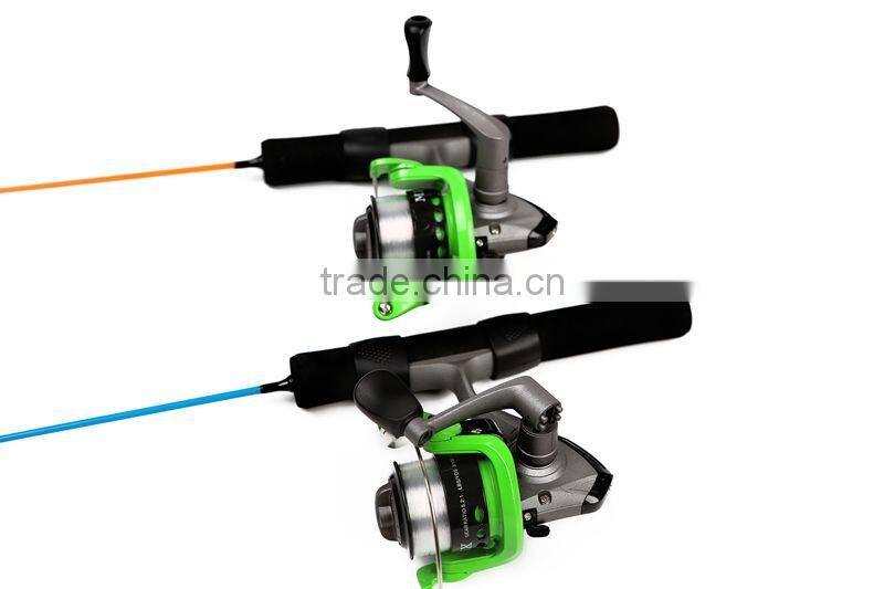 colorful fiber glass ice fishing rod, china fishing rod