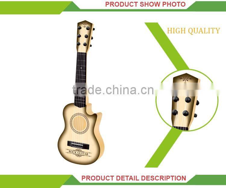2016 new product simulation plastic musical instrument mini 6 string bass guitar