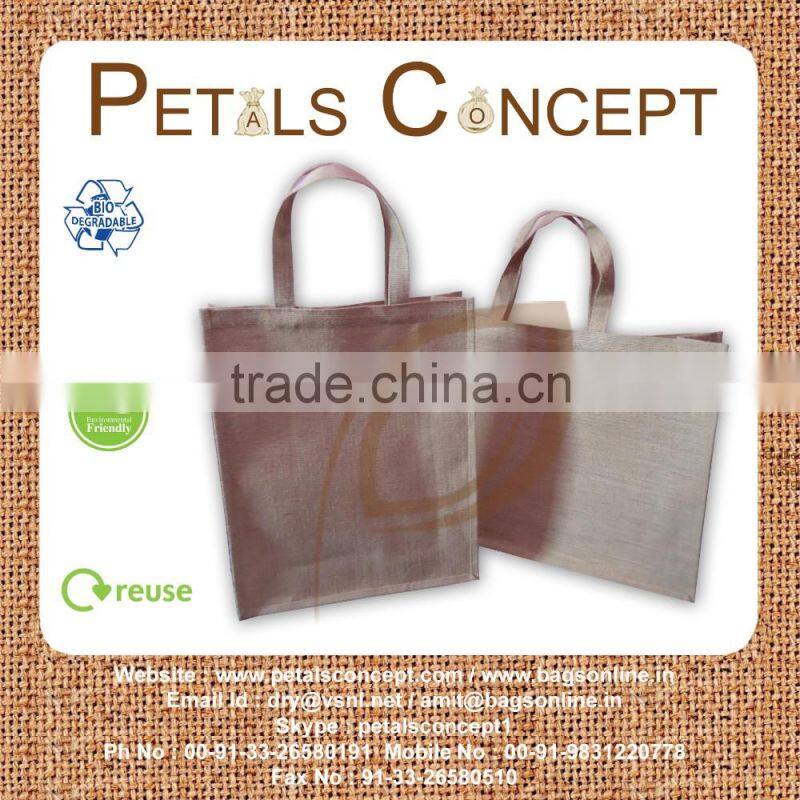 Jute grocery bag manufacturer from india