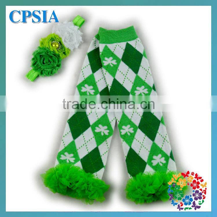 Cheap Wholesale Leg warmer For Kids Snow flack Winter Cotton Baby Girls Legs Leg warmers