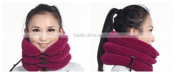 Wholesale Hot sell on european air pump cervical collar / air neck traction /inflatable cervical collar