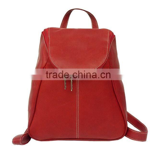 2015 Korean Style Fashion lady 2 Ways PU Leather School Backpack bag