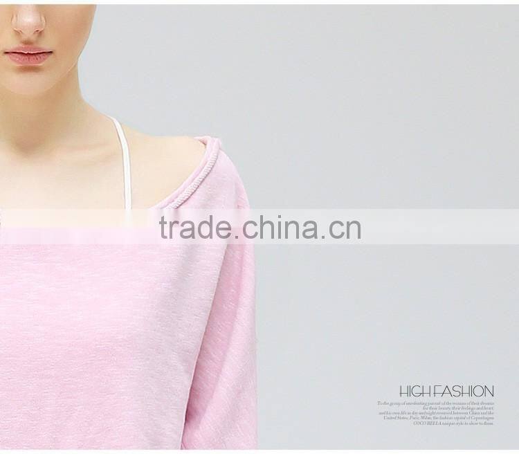 2016 fashion spring sets thin fleece/new sport loose bomber pull over fleece/big collar pink rose fleece