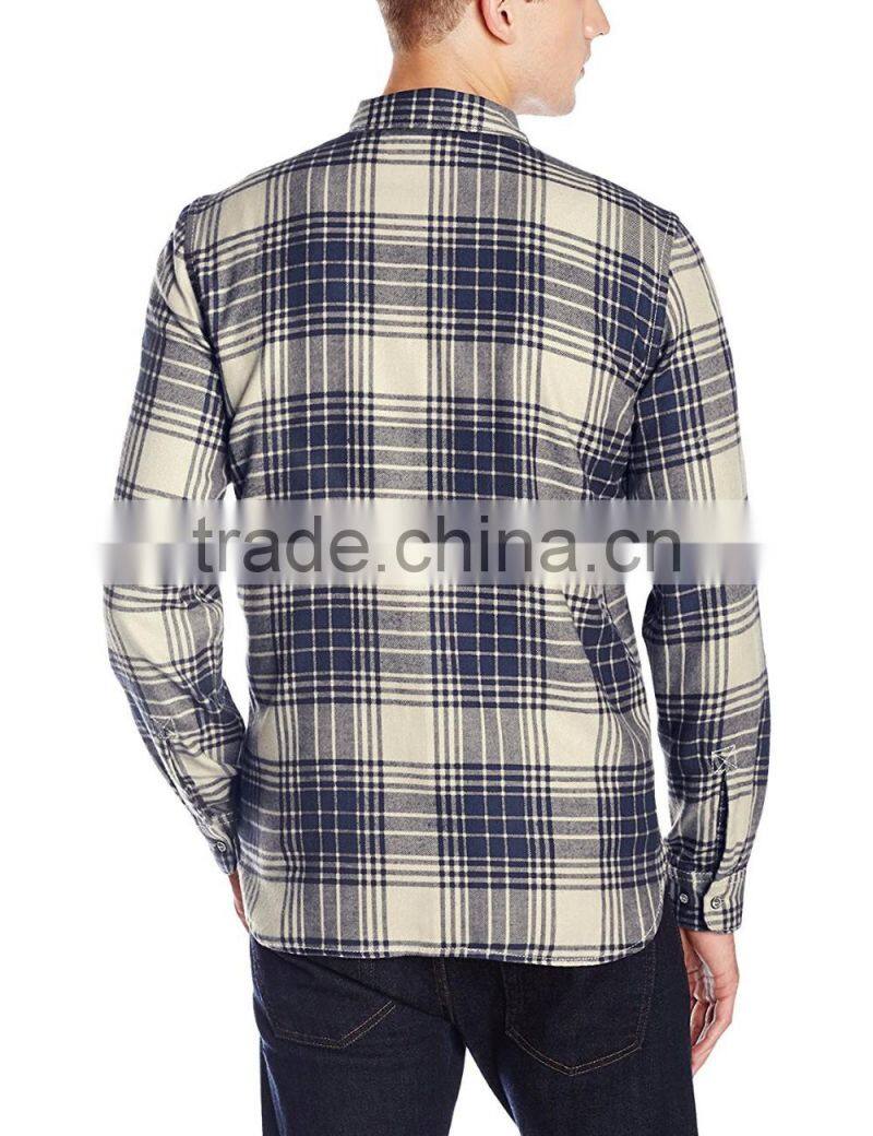Product Description New style cheap Wholesale Plaid Men's plaid flannel shirt
