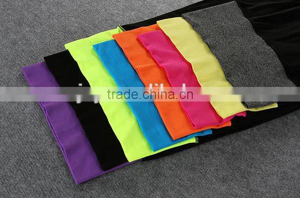 2017 High Quality China Women Custom Fashion Colorful Cropped Skinny Leggings OEM Service