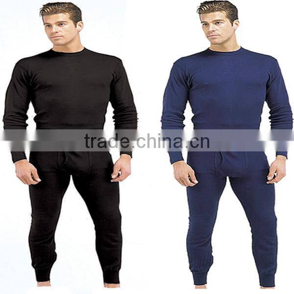 Men's comfortable sleepwear thermal pajamas