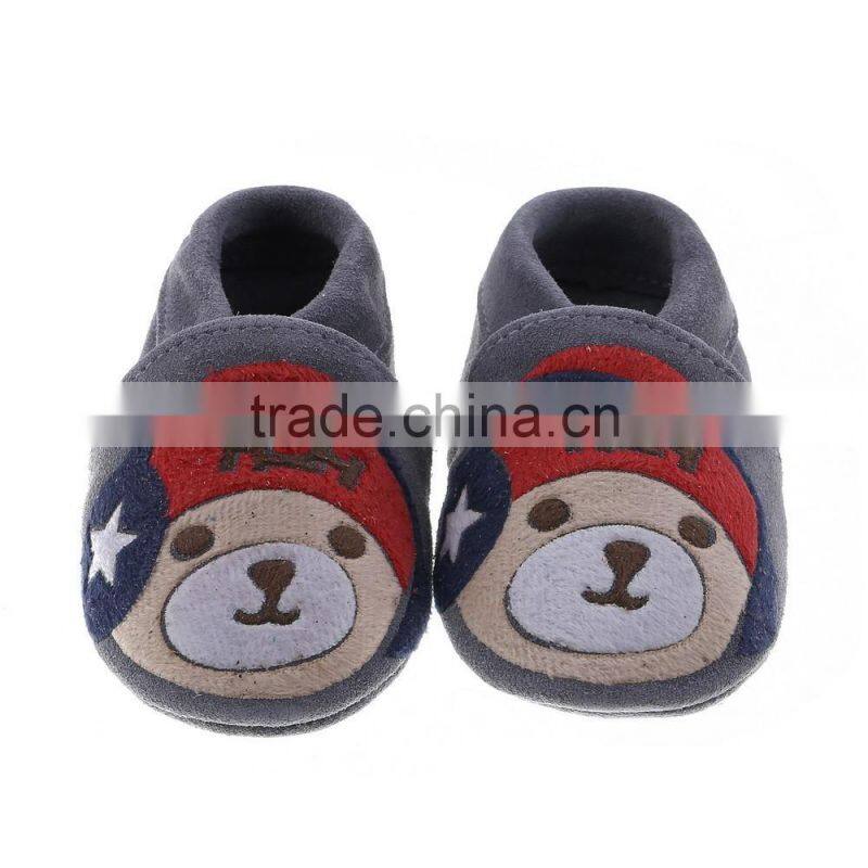Embroidesy 100% cow leather moccasins for babies