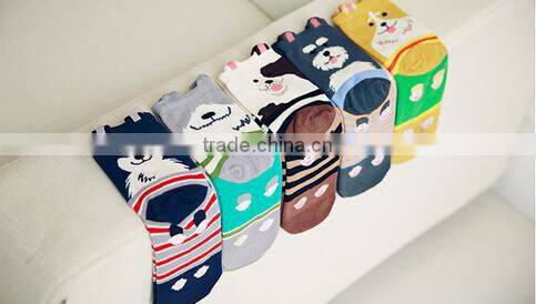 Make your own bulk wholesale cotton tube 3d animal tube socks for women