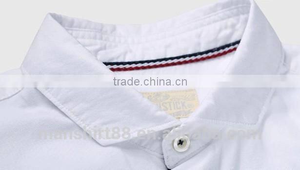 non iron washed oxford boys or kids shirt