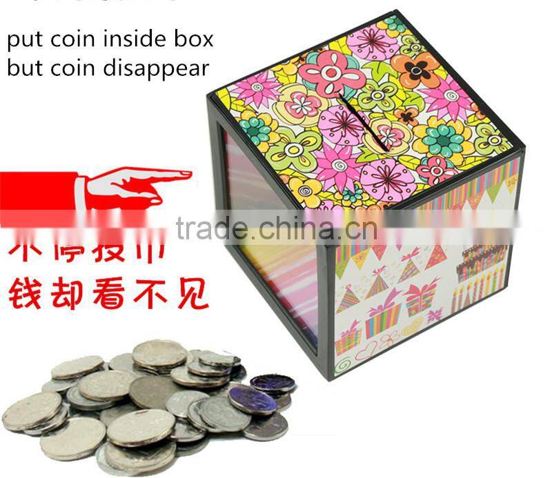 Magic Plastic Coin Saving Box Coin Bank