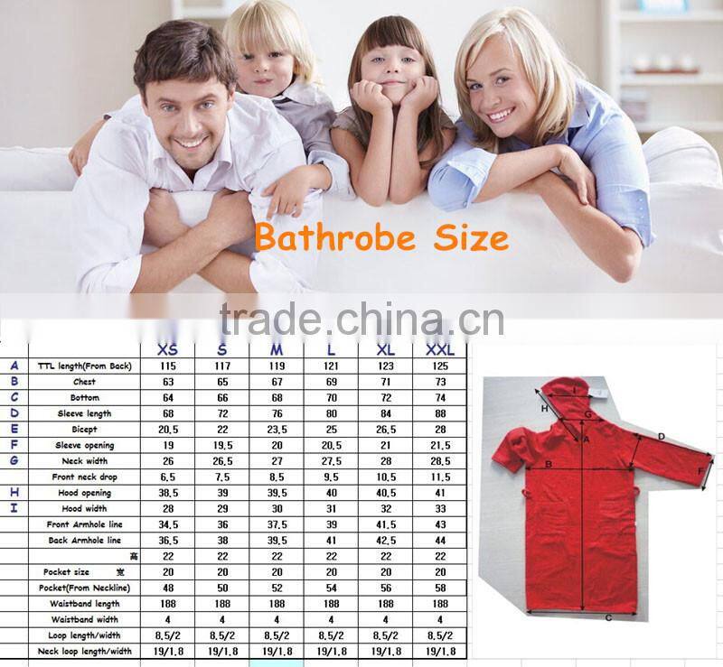 Shawl/Kimono Robes velvet cotton bathrobe cotton terry bath gown egyptian cotton bathrobe manufacture of bathrobe