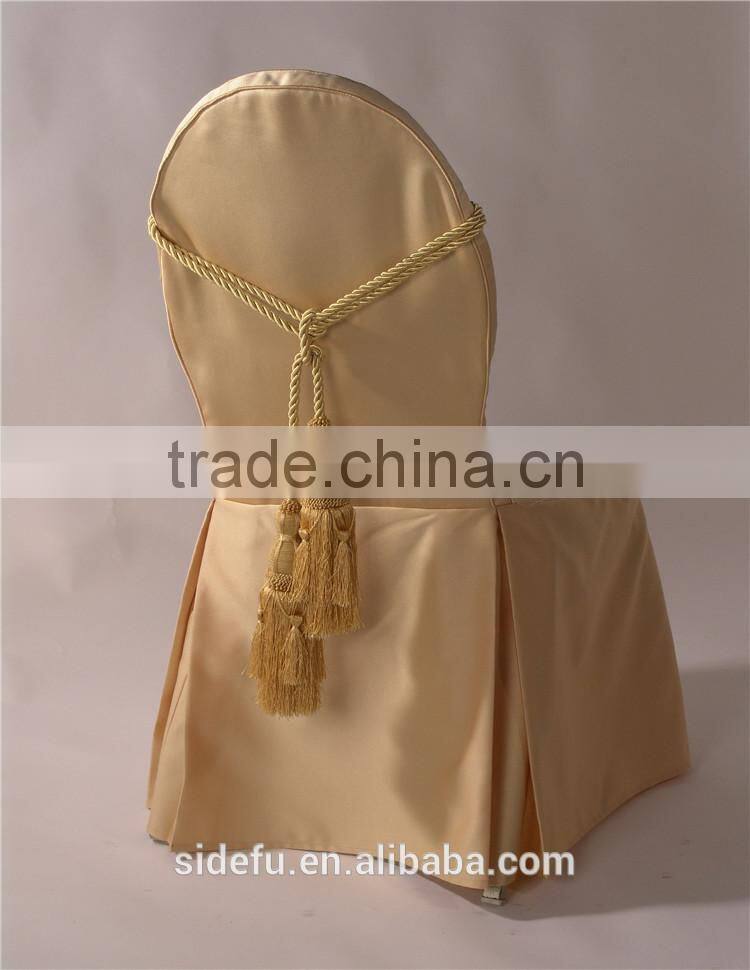 Best Price Hotel Fancy Banquet Chair Cover With Sash