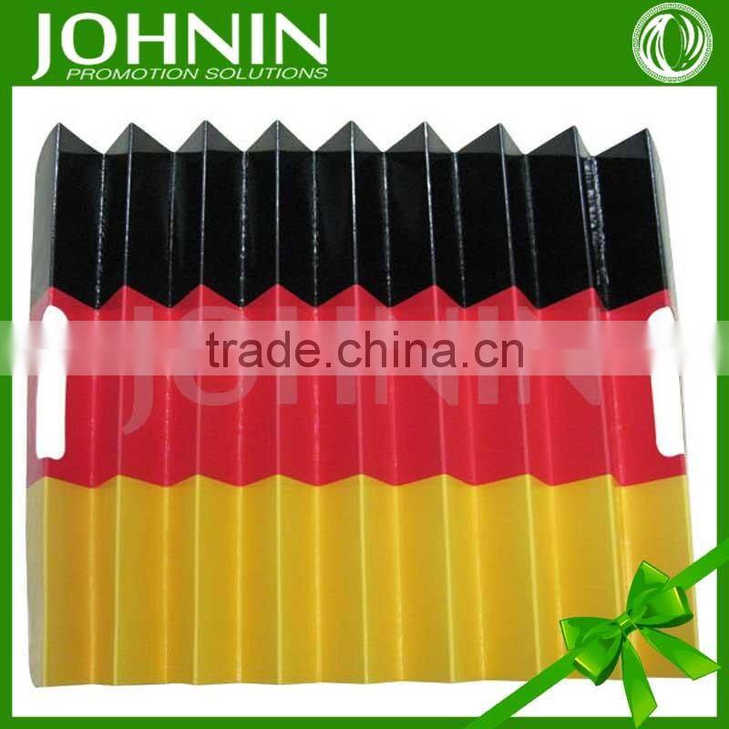 High quality folding football fan hand held paper clapper