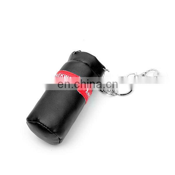 Martial arts keychains accessories mini punching bag