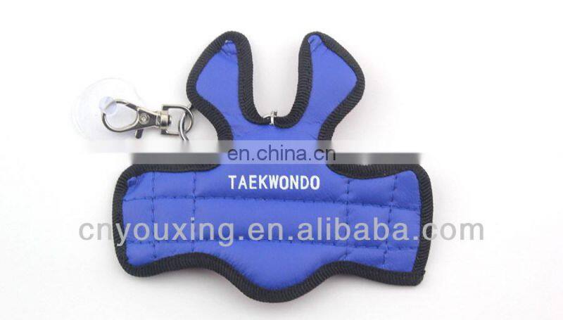 mini chest protector/taekwondo accessory/keychains