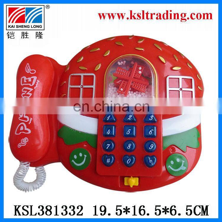 counting frame music snowflake mini telephone toy