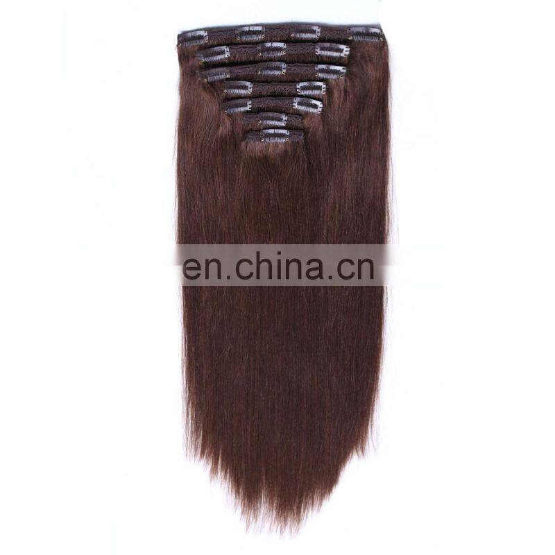 High Quality Factory Price Virgin Brazilian Remy Hair Clip In Hair Extension