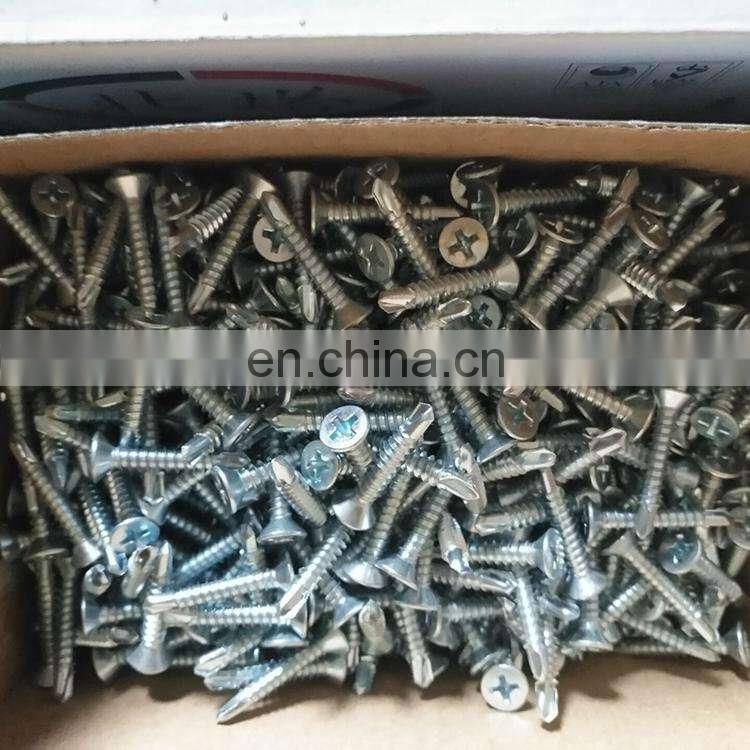 Best quality white head self drilling furniture screw manufacturer