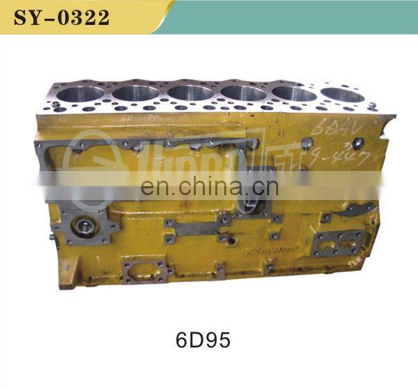 High Quality High Excavator Parts Cylinder Block for S6K Corrosion resistant