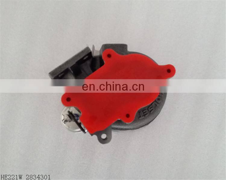 HE221W turbocharger for Cummins turbo 2834301 W1506149502A