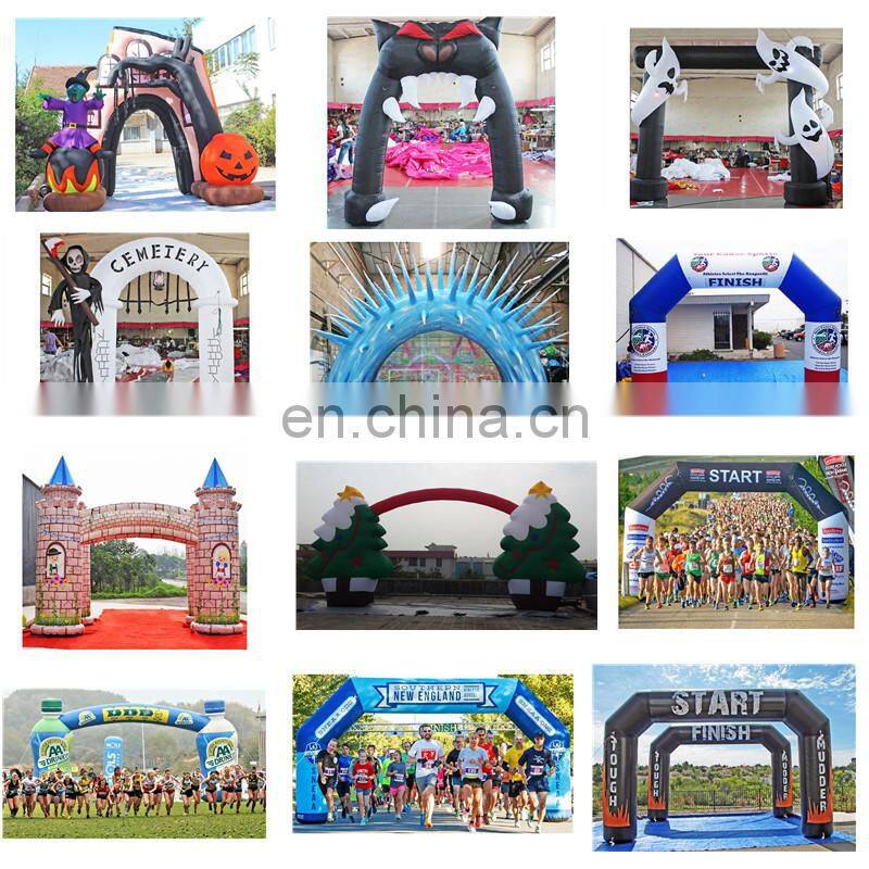 Factory Price Inflatable Start And Finish Line Commercial Race Inflatable Arch For Sale