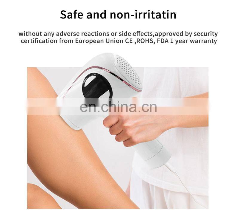ICE compress laser ipl hair removal epilator for woman