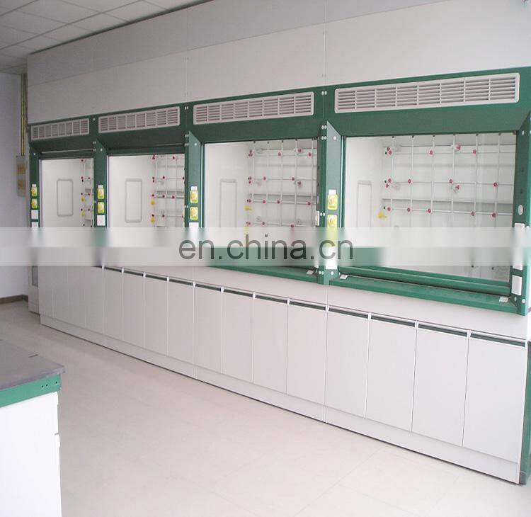 Laboratory metal fume cupboard, 1200mm fume hood