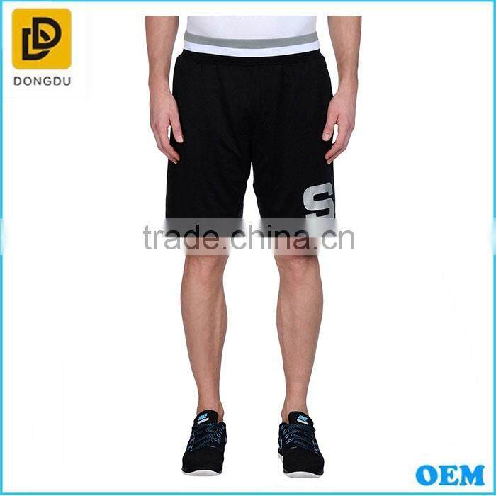 Summer Black cotton mens shorts from Alibaba mens clothes factory