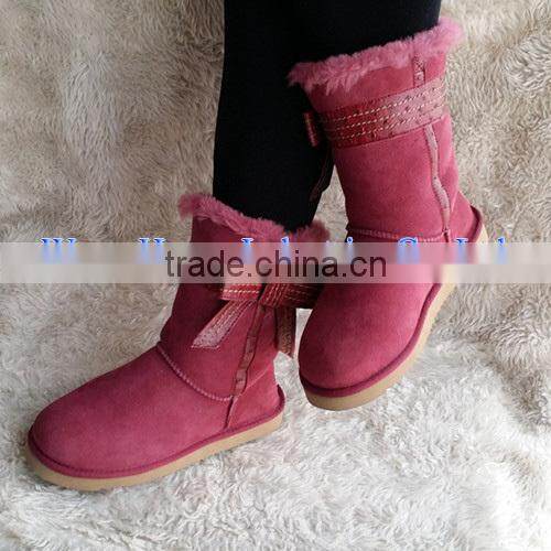 Made in china fashion women boots for snow