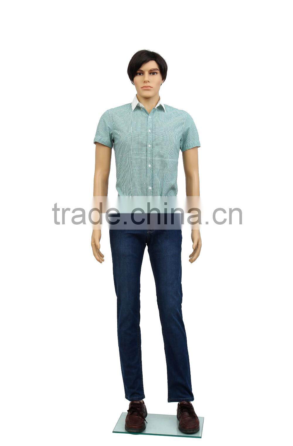 wholesale full body men plastic mannequin realsitc male dummy manikin M0031-STM03