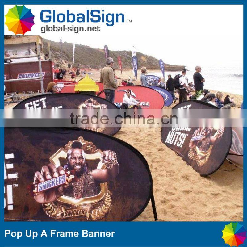Shanghai GlobalSign outdoor fabric a frame