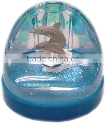 acrylic snow globe insert different photo/ picture, snow ball for Christmas