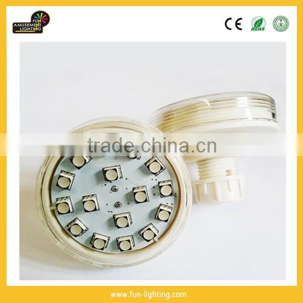 SMD5050 RGB auto running 40mm diameter e14 AC24V zhongshan fun amusement lighting factory