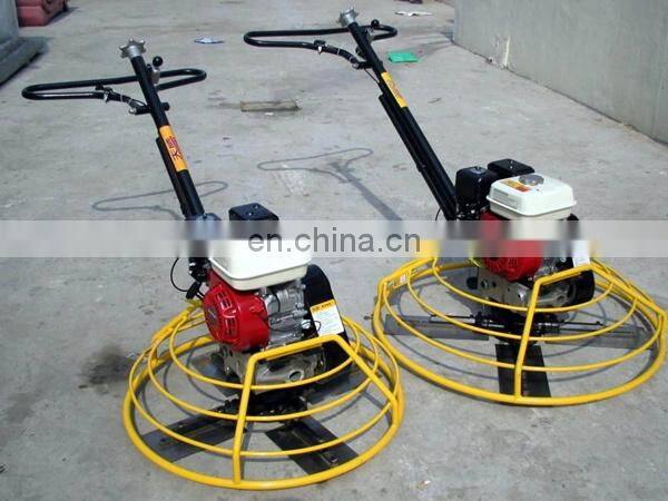 Walk behind concrete finishing tool helicopter power trowel