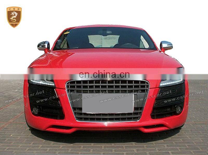 r8 style body kit for tt CF & FRP material r8 complete body kits