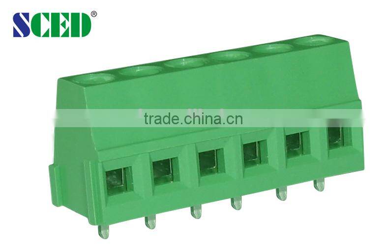 Euro type screw Pitch 5.08mm, 300V 10A PCB Terminal block connector