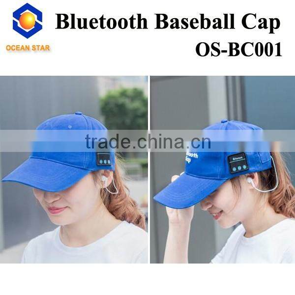 2016 New Bluetooth Baseball Cap/ Hat with Headphone from China