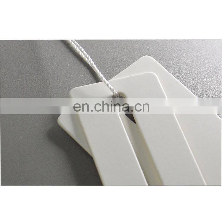 Hot Selling 250g Art Paper Die-cut Custom Printed High Quality Clothing HangTag With Your Logo