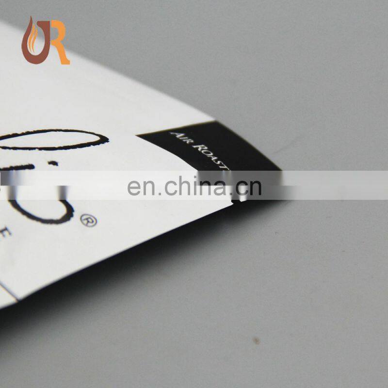 three side seal logo printed bag tea sample packet drip coffee pouch