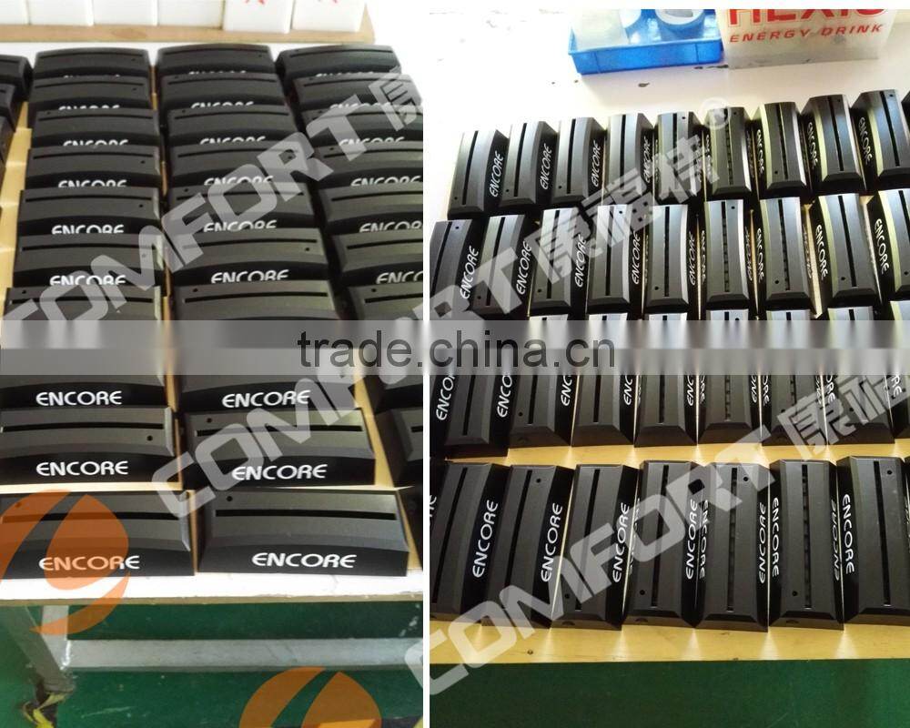 Newest plastic rechargeable acrylic led menu holder