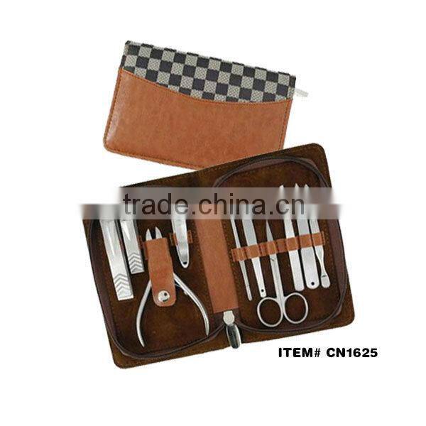 High quality brown manicure Set for Europe Market