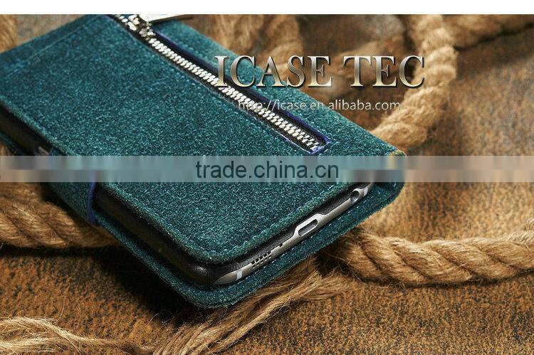 Popular leather cover for Galaxy S6, for Samsung S6 phone covers