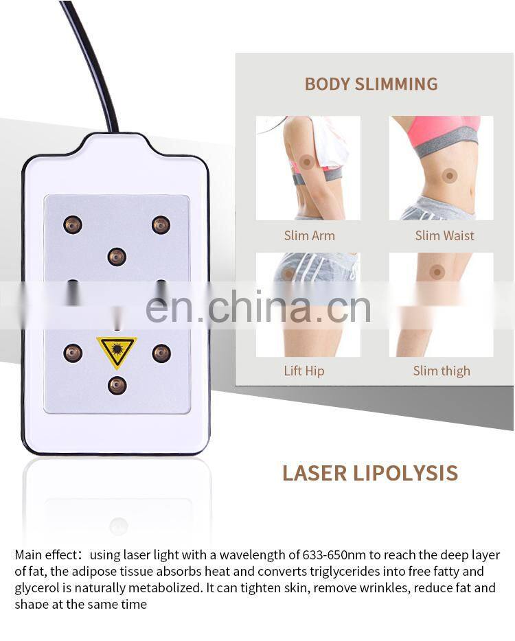 5 IN 1 Vacuum 40K Cavitation Multipolar RF Body Slimming Machine Weight Loss Body Shaping Instrument