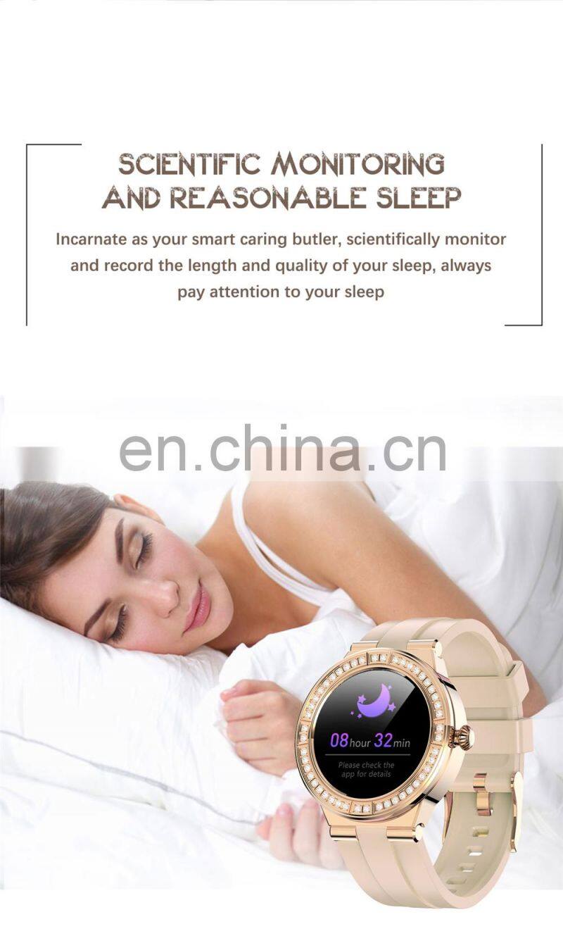 LIGE BW0323 Women Smartwatch For Android Ios Waterproof Heart Rate Fitness Wristwatch Exercise Smart Watch