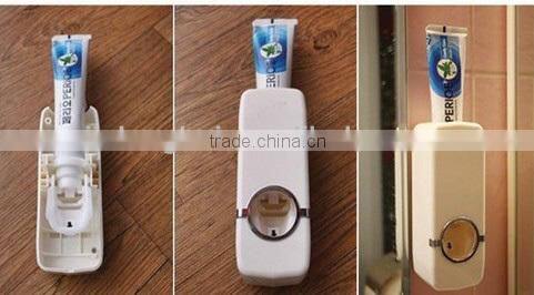 2013Hot sale! Automatic Toothpaste Dispenser with free Toothbrush Holder