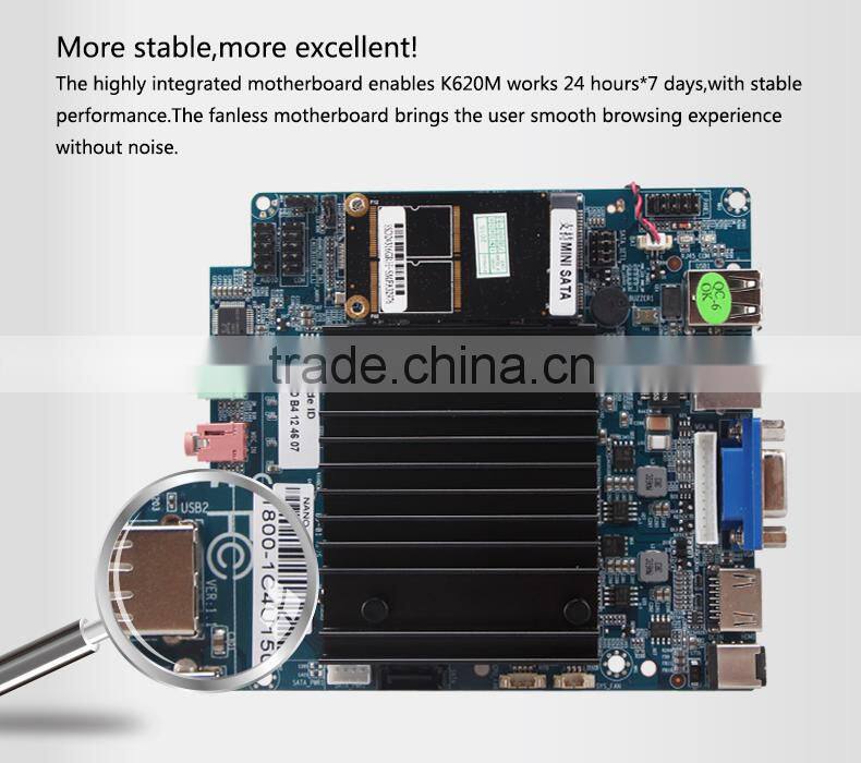 smart&simple college mini itx J1800 2GB RAM 16GB SSD with 4 USB