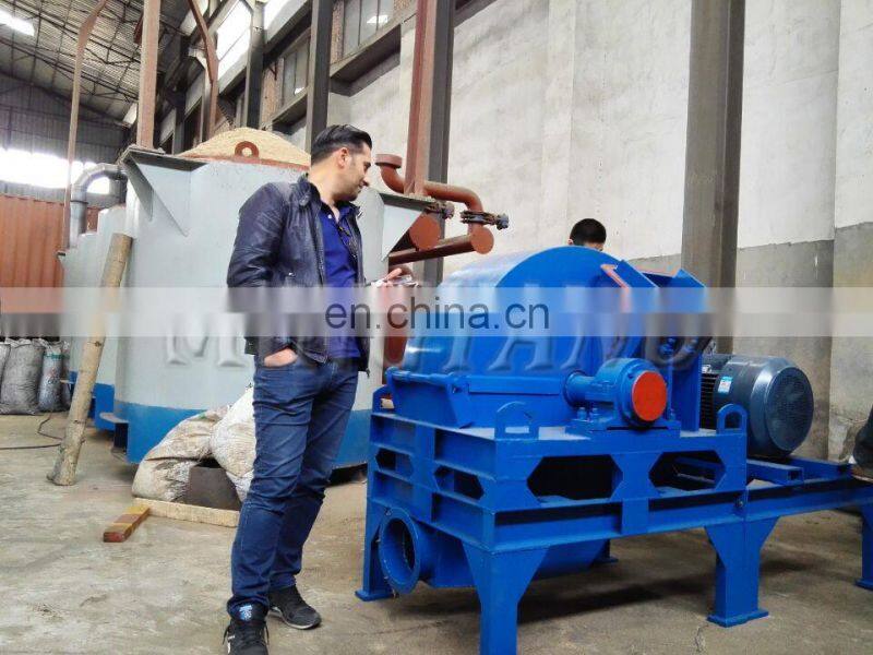 30 years professional wood chipper machine with gasoline engine for wood trimmings crushing