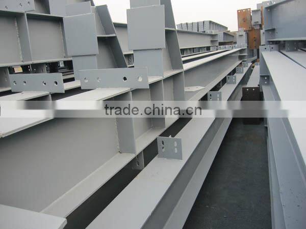 prefab high rise light steel structure building / steel structure car garage